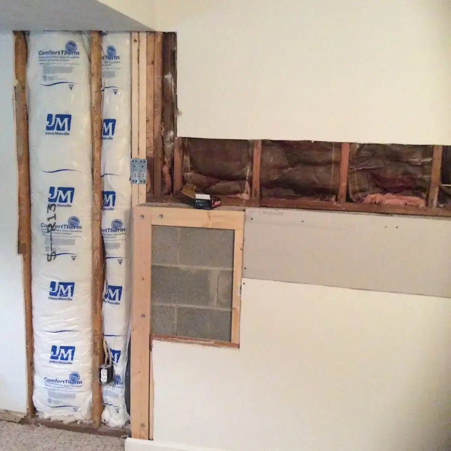 Wall insulation replacement during Odor Removal & Deodorization in River Falls